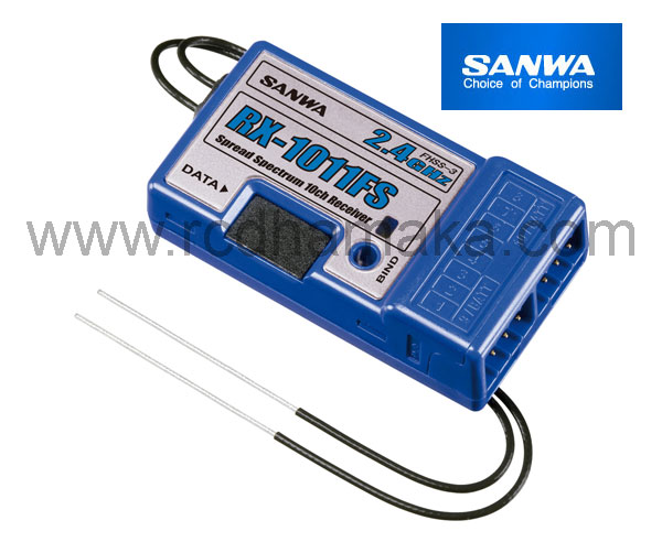 SANWA 2.4GHz - FHSS-3 RX 10 CHANNEL - Click Image to Close