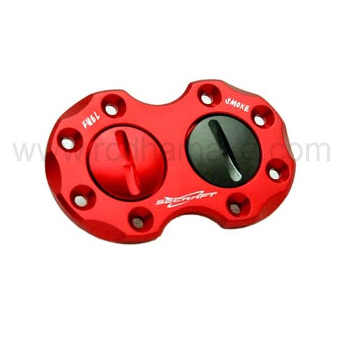 Secraft V2 Double Fuel Dot Red - Click Image to Close