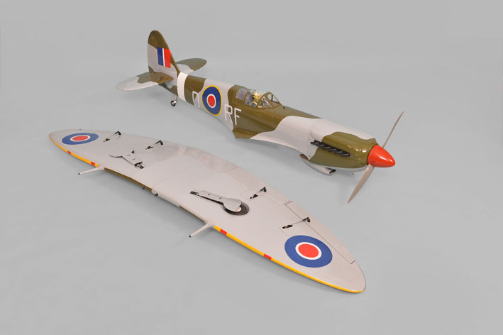 Phoenix Model Spitfire 30cc Gas/EP ARF 70.8" - 1:6 1/4 - Click Image to Close