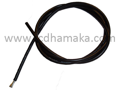 Silicone Wire 8AWG (1mtr) Black