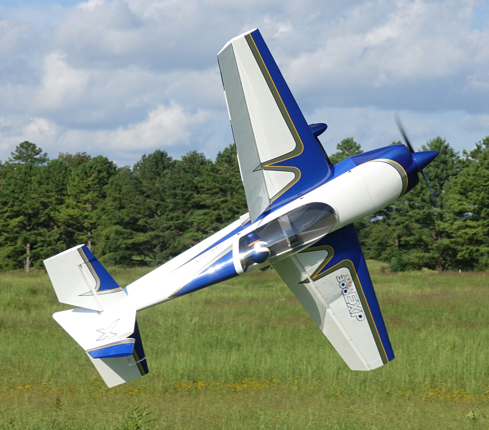 Extreme Flight Extra 300 EXP V2 91" - Blue/White