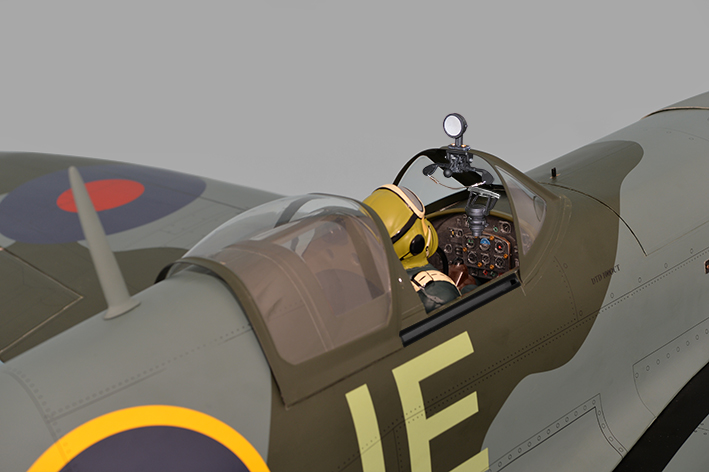 Phoenix Model Spitfire 50-61cc Gas/EP ARF 95" - 1:4 3/4 - Click Image to Close