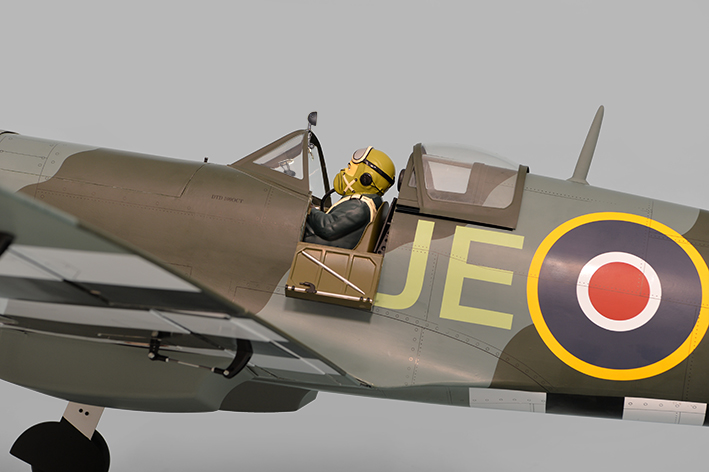 Phoenix Model Spitfire 50-61cc Gas/EP ARF 95" - 1:4 3/4 - Click Image to Close