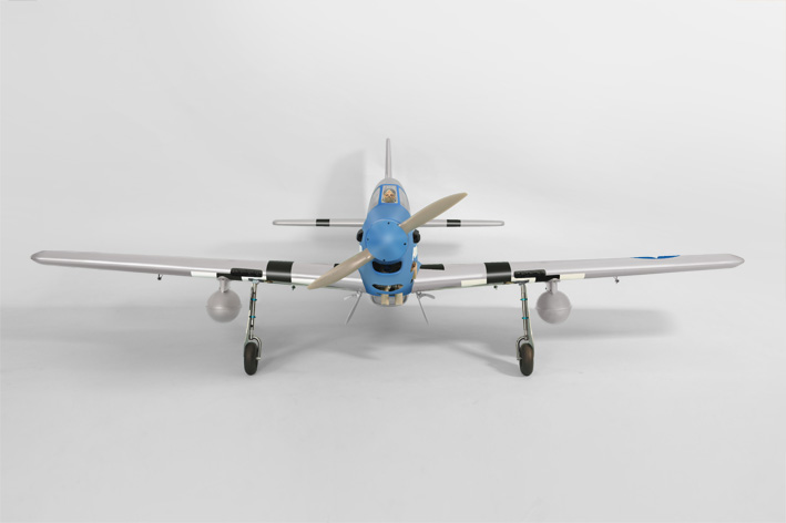 Phoenix Model P51 Mustang 50-61CC Gas/EP ARF 86" - 1:5 1/4