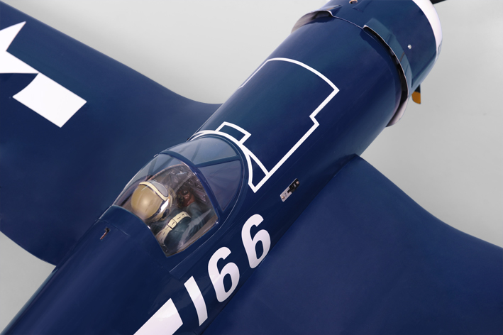 Phoenix Model F4U Corsair 1.20/20cc GP/EP/Gas ARF 70.9" - 1:7 - Click Image to Close