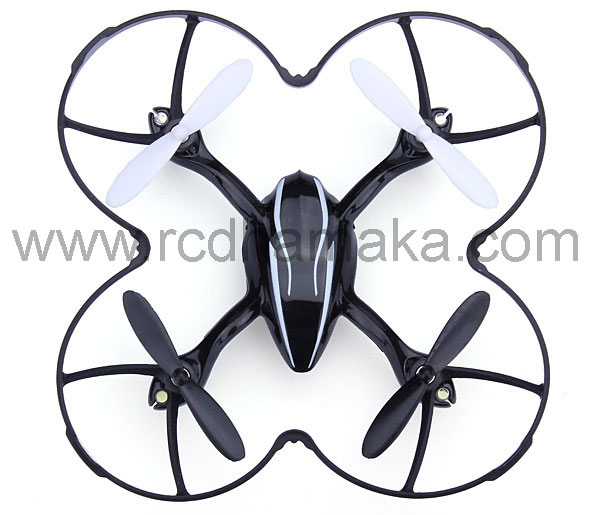 Protection Cover for Hubsan X4 107C / 107D Black - Click Image to Close