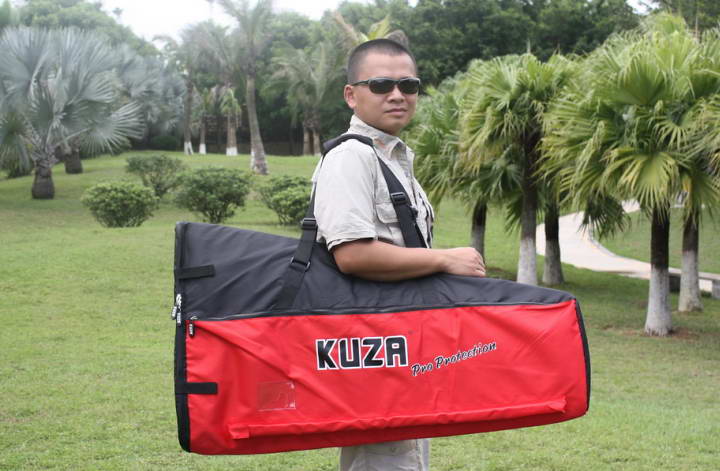 Kuza Wing Bag for 50cc~70cc Red - Click Image to Close