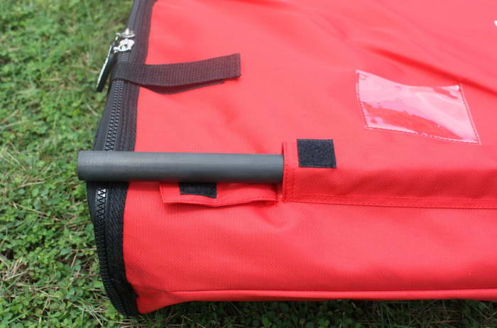 Kuza Wing Bag for 50cc~70cc Red - Click Image to Close