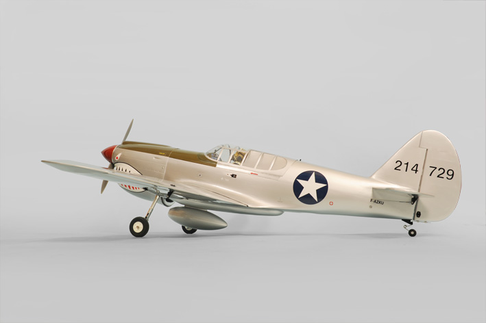 Phoenix Model P-40 Kitty Hawk .91/15CC GP/Gas/EP ARF 64" - 1:7 - Click Image to Close