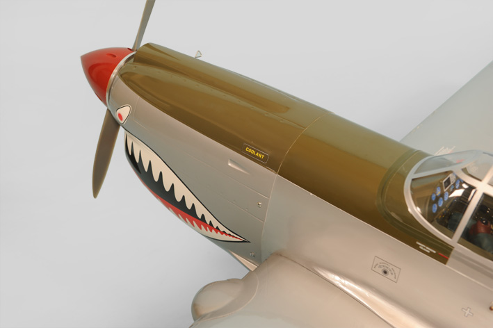 Phoenix Model P-40 Kitty Hawk .91/15CC GP/Gas/EP ARF 64" - 1:7 - Click Image to Close