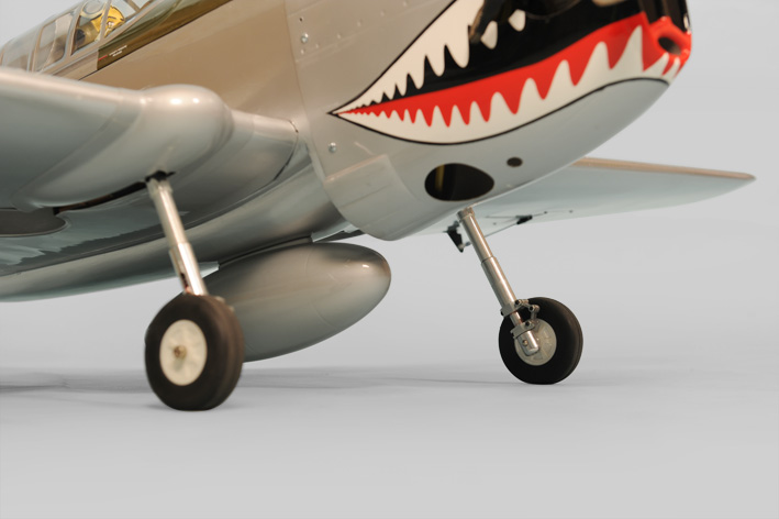 Phoenix Model P-40 Kitty Hawk .91/15CC GP/Gas/EP ARF 64" - 1:7