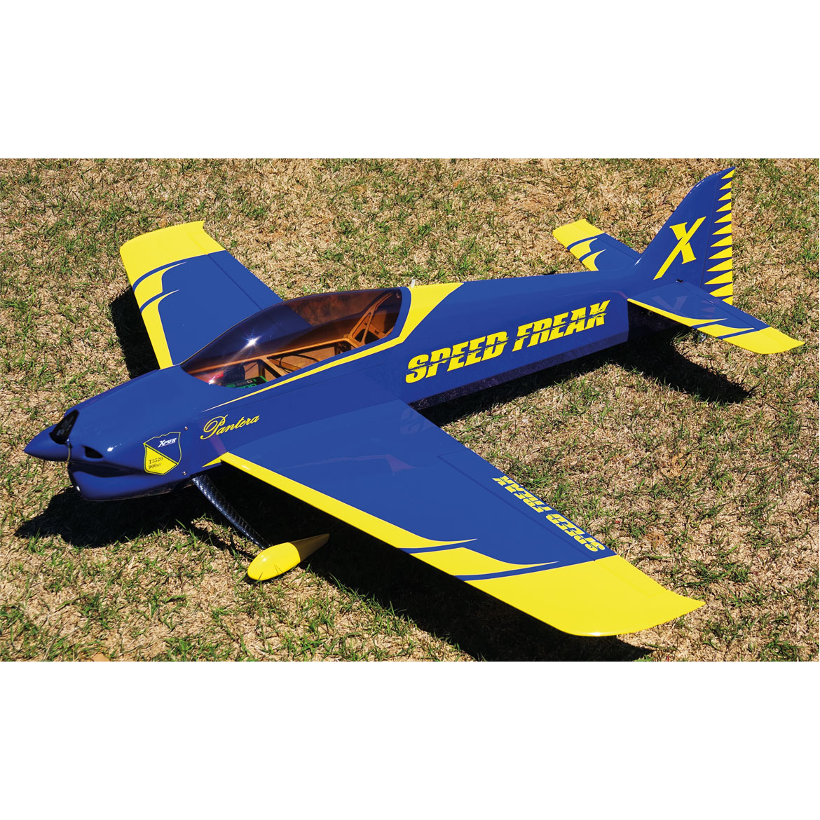 Extreme Flight Pantera 52"- Yellow/Blue - ARF