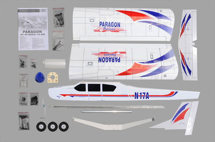 Phoenix Paragon .46~.55 High Wing Trainer - Click Image to Close