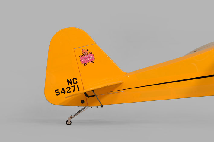 Phoenix Model Piper J3 Cub GP/EP 20cc Gas/EP ARF 90" - 1:4 3/4 - Click Image to Close