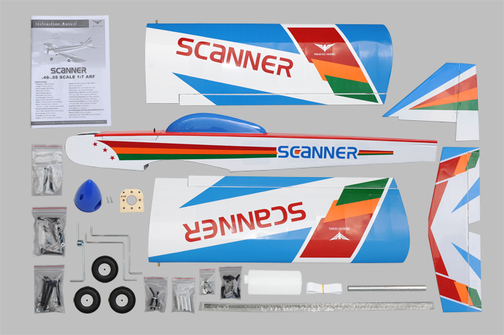 Phoenix Scanner .46~.55 Low Wing Trainer - Click Image to Close