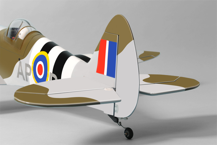 Phoenix Model Spitfire .91/15CC GP/Gas/EP ARF 61" - 1:7 1/4 - Click Image to Close