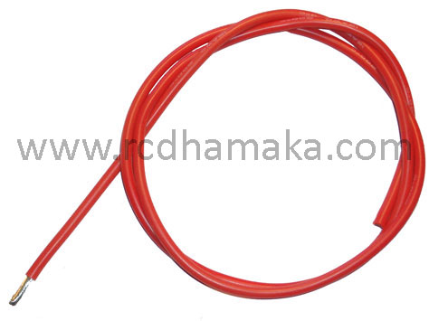 Silicone Wire 12AWG (1mtr) Red