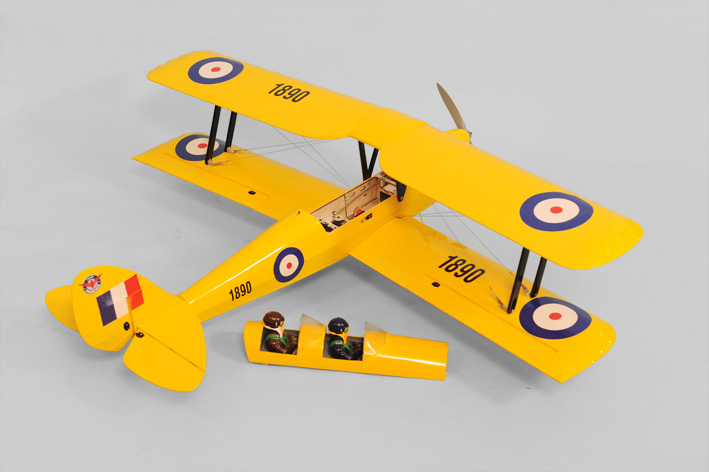 Phoenix Model Tiger Moth .46-.55 GP/EP ARF 55.3" - Click Image to Close