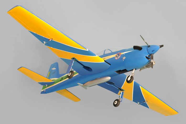 Phoenix Model Tucano MK2 15CC Gas/EP ARF 68" - 1:6 1/2 - Click Image to Close