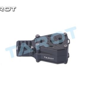 Tarot Motor Base/Dual Motor for 25mm CF Tube Alu Black TL96032
