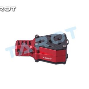 Tarot Motor Base/Dual Motor for 25mm CF Tube Alu Red TL96033