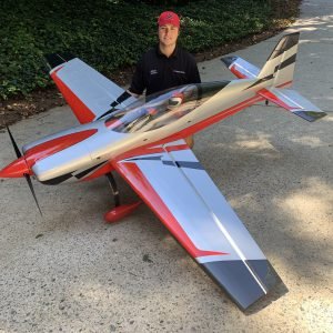 Extreme Flight Extra 300 NG 104" - Red/Silver