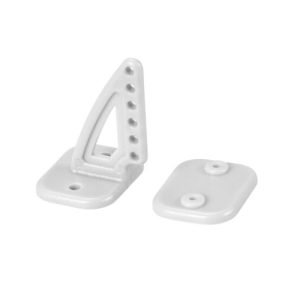 Control Horn (POM) 06 Holes - 20x27mm White