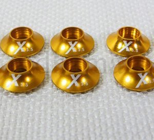 Extreme Flight Washer with O ring 3mm - Gold 10pcs