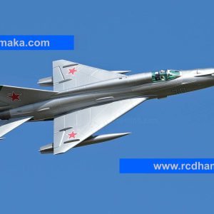 Freewing Mig-21 Silver 80mm EDF Jet - PNP