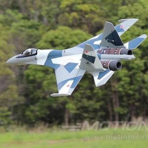 Freewing SU-35 Gray Camo Twin 70mm EDF Thrust Vector Jet - PNP